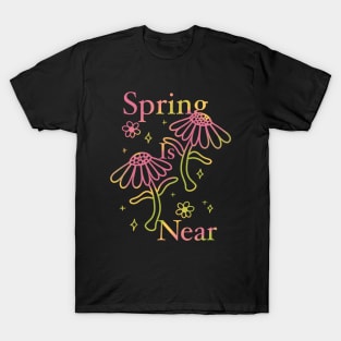 Cute batik flower spring design T-Shirt